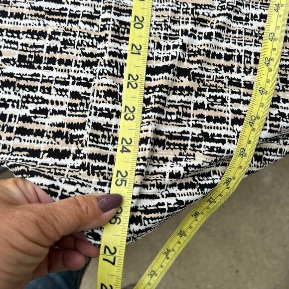 JONES STUDIO woman’s size 1X sleeveless top scoop neck - Picture 7 of 9